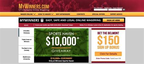 mywinners ct log in.